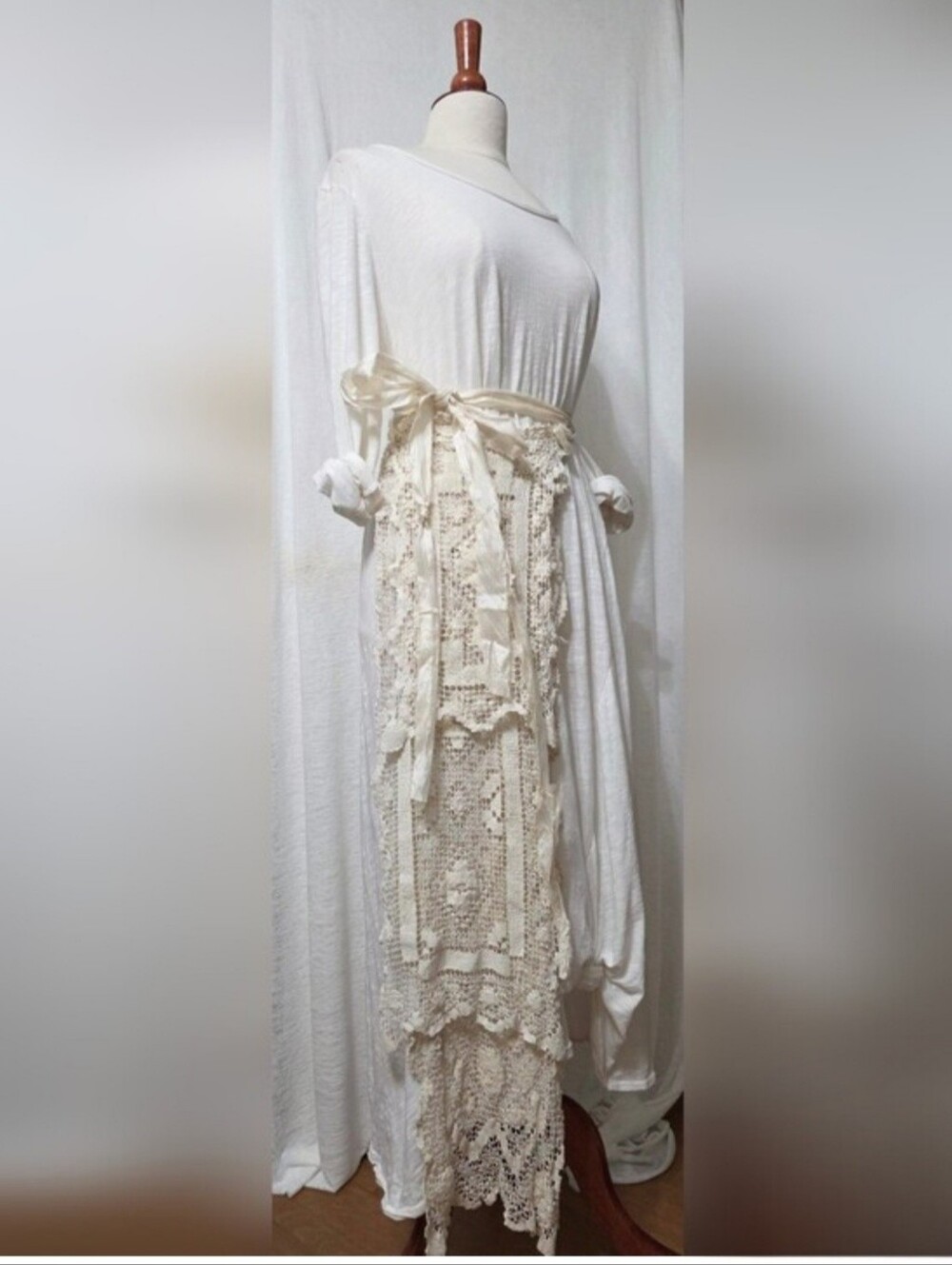 OVERLAY🩷CAPLETT🩷 APRON🩷 MOSSIE ANNA ARTISAN DESIGN NWT - Picture 2 of 16